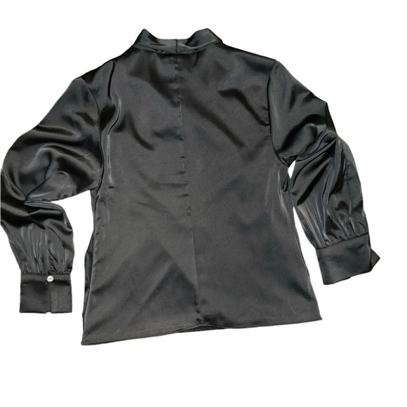 She + Sky Black Blouse Dressy - Picture 8 of 8